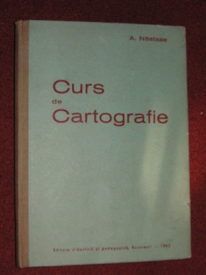 Curs de cartografie - A. Nastase foto