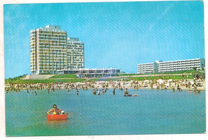 #carte postala(ilustrata)-MANGALIA NORD-Saturn