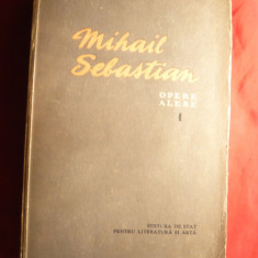 Mihail Sebastian - Opere Alese - Teatru - 1956 ESPLA