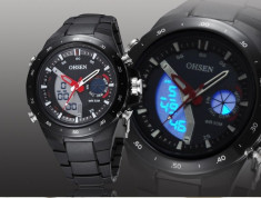 Superb Ceas militar/sport Dual Display rezistent la Apa,Timer,StopWatch foto