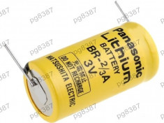 Baterie 2/3A, 2/3R23, litiu, 3V, 1200mAh, Panasonic, cu terminale - 050426 foto