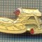 1160 INSIGNA - NAVETA SPATIALA NCC-1701 - DIN SERIALUL SF STAR TREK -starea ce se vede.