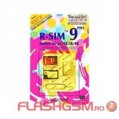 Rsim R-sim 9 Pro decodare iPhone 4s 5 5c 5s original foto