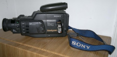 Camera video cu caseta mica Sony Handycam video 8 Pal CCD F355E foto