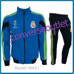 Trening ADIDAS REAL MADRID - UEFA Champions League - Bluza ADIDAS si Pantaloni Conici ADIDAS - Calitate Garantata - Pret special - LIVRARE GRATUITA foto