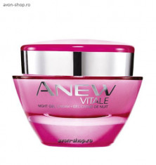 Gel-crema de noapte Anew Vitale foto