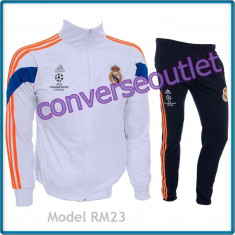 Trening ADIDAS REAL MADRID - UEFA Champions League - Bluza ADIDAS si Pantaloni Conici ADIDAS - Calitate Garantata - Pret special - LIVRARE GRATUITA foto