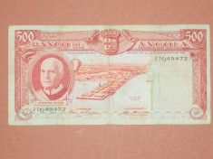 Angola 500 Escudos 1970 foto