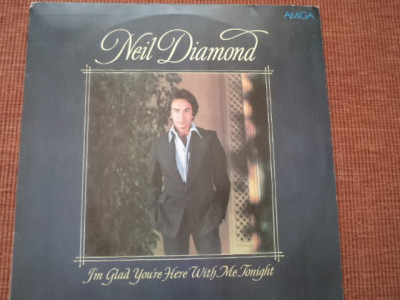 Neil Diamond I&amp;#039;m Glad You&amp;#039;re Here With Me Tonight 1980 disc vinyl lp muzica pop foto