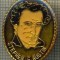 1182 INSIGNA - STEPHEN F. AUSTIN(1793-1836) -intreprinzator american renumit, ce a dat nume de orase, universitati, etc. -starea care se vede