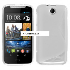 HUSA DESIRE 310 HTC TRANSPARENTA MATA GEL TPU sunt superioare celor din silicon Asigura protectie impotriva zgarieturilor WAVE SLINE foto