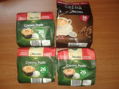 Jacobs Espresso - Caffe Crema Pads - 114 monodoze cafea - DIN GERMANIA - transport gratuit cu Posta Romana foto