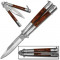 CUTIT. BRICEAG BUTTERFLY. FLUTURE. FLUTURAS. Model Balisong Clasic. Inox