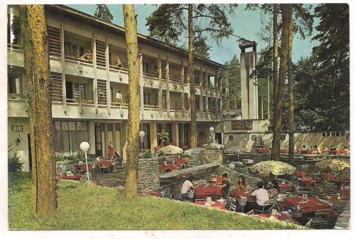 #carte postala(ilustrata)-RAMNICU VALCEA-Motel Capela