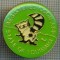 1188 INSIGNA - REGISTERED COON ASS -STATE OF LOUISIANA(USA) - legat de etnia Caju -starea care se vede