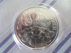 MONEDA ARGINT AUSTRIA 2008 1UNCIE 31.1g Ag.999 foto