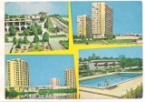 #carte postala(marca fixa)-MANGALIA -colaj, Circulata, Printata