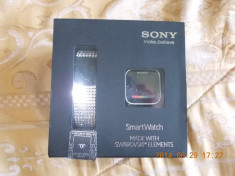 Vand Ceas Bluetooth Sony SmartWatch Swarovski - ANDROID - foto
