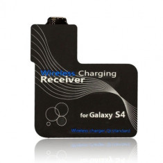 Receiver pentru incarcator wireless de birou Qi Samsung Galaxy S4 i9500 i9505 foto