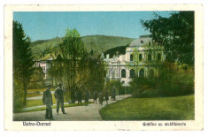 121 - Suceava, VATRA DORNEI, stabilimentul bailor - old postcard - used - 1927 foto