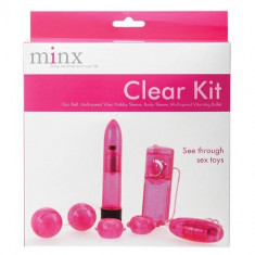 ClearKit set de jucarii erotice pentru femei foto