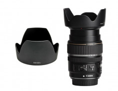 Parasolar replace EW-83J pentru Canon EF-S 17-55mm f/2.8 IS USM ew 83j 17 55 foto