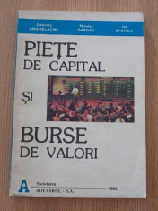 PIETE DE CAPITAL SI BURSE DE VALORI- GABRIELA ANGHELACHE, NICOLAE DARDAC, ION STANCU foto