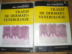 Tratat de dermato-venerologie Coltoiu 1986 1300 pg foto
