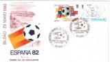 SPANIA 1980, FDC, C.M. de Fotbal - Spania, Bilbao