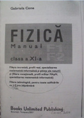 Manual fizica cls. a XI-a foto