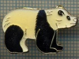 1216 INSIGNA - URS PANDA -PENTRU IUBITORII DE ANIMALE -starea care se vede.