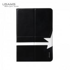 Husa Usams Star Series Rotabila Ipad Mini Retina Neagra foto