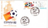 SPANIA 1980, FDC, C.M. de Fotbal - Spania, Sevilla