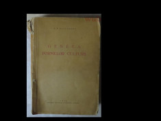 P.P. Negulescu, Geneza formelor culturii, Tipografia I.E. Toroutiu, 1934, 476 pag. foto