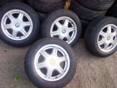 SET ROTI IARNA BMW !! JANTE ALIAJ 5X120 R15 + ANVELOPE R15 M+S!! 195/65 R15!!!500 RON/SET foto