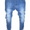 ( NOU ) BLUGI CONICI CU TUR LASAT - CEL MAI BUN PRET - SKINNY / SLIM - ( TOATE MARIMILE: 28, 29, 30, 31, 32, 33, 34 )