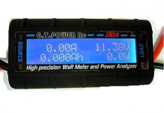 Wattmetru Ampermetru Voltmetru digital 130A 60V power analyzer foto