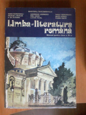 k1 Limba si literatura romana - manual pentru clasa a XI - a foto