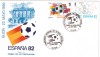 SPANIA 1980, FDC, C.M. de Fotbal - Spania, Gijon