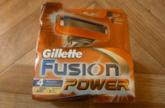 Set 4 Rezerve Gillette Fusion Power - 39 lei foto