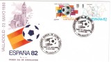 SPANIA 1980, FDC, C.M. de Fotbal - Spania, Valladolid