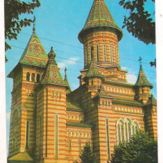 #carte postala(ilustrata)-TIMISOARA-Catedrala