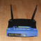 Router WiFi Linksys WRT54GL, cu firmware DD-WRT instalat