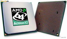 PROCESOR DUAL CORE AMD ATHLON 64 X2 4600+ , 2 x 2.4GHZ, 2 NUCLEE, socket AM2, plic pasta termoconductoare ** BONUS** !! GARANTIE !! foto