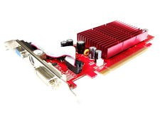 PLACA VIDEO PCI-EXPRESS NVIDIA 7200GS CU shared 375MB LOWPROFILE foto