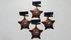 Medalii comuniste-Fruntas in intrecerea socialista 1967,1971,1972,1973,197 si 1976 foto