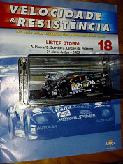 Lister Storm 24 Hours SPA -2003 Le Mans IXO 1/43 foto