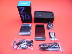 Blackberry Z10 black negru, garantie, husa, nou foto