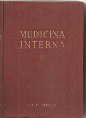 (C5104) MEDICINA INTERNA VOL.II, 2, TUBUL DIGESTIV, PERITONEUL, DE DR. A. FAUR, 1956 foto