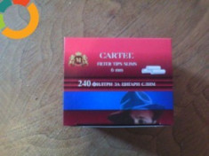 FILTRE CARTEL SLIM (6 mm) 240 BUC. + ALTE ACCESORII SI TUTUN - LIVRARE IEFTINA (PITESTI) foto